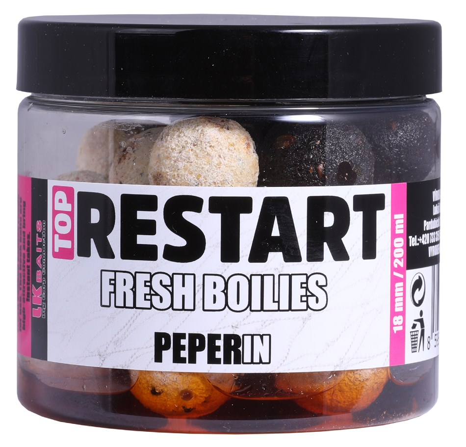 LK Baits Boilie Fresh TopRestart 18 mm 200 ml
